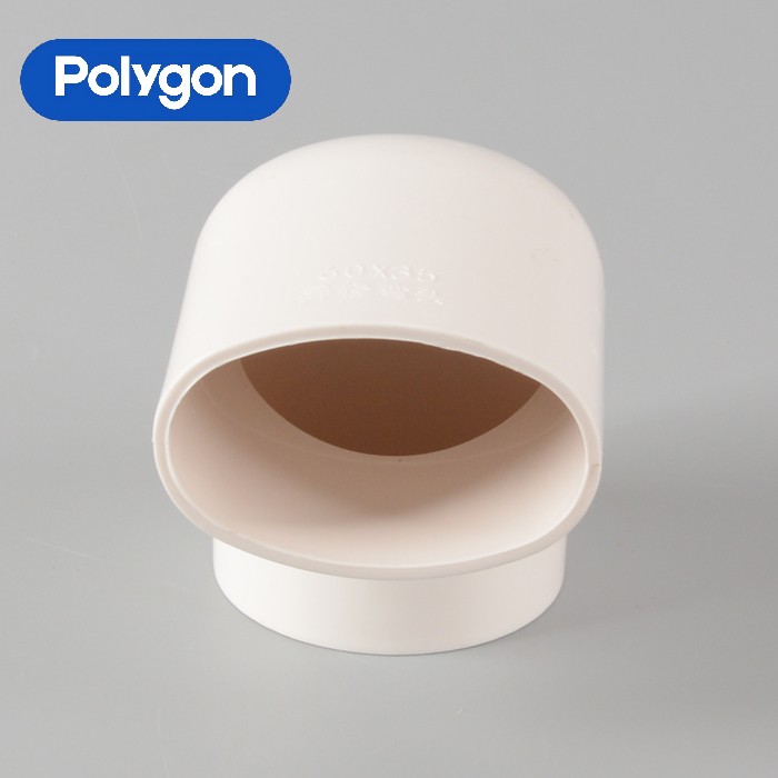 PVC Flat Pipe Series-Flat 90° Reducing Elbow