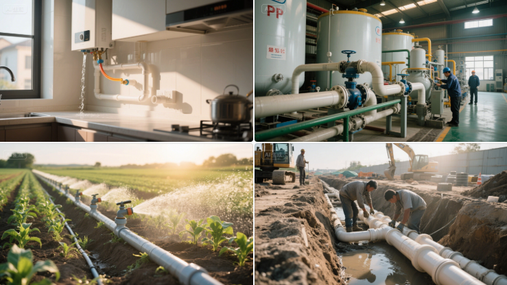 Applications of PPR Pipes Applications of PPR Pipes