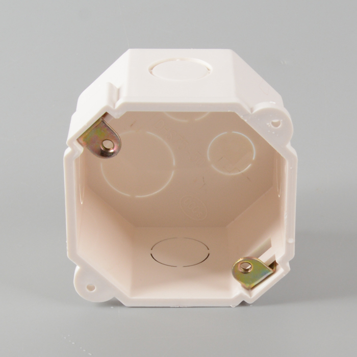 PVC-U Conduit Fittings: Octagonal Box with Tabs