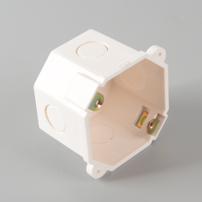 PVC-U Conduit Fittings: Octagonal Box with Tabs