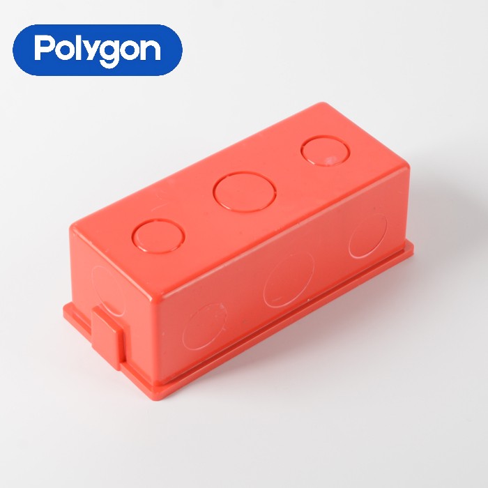 Akan Polygon Triple-Gang Boxes
