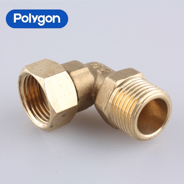 Brass Elbow Double