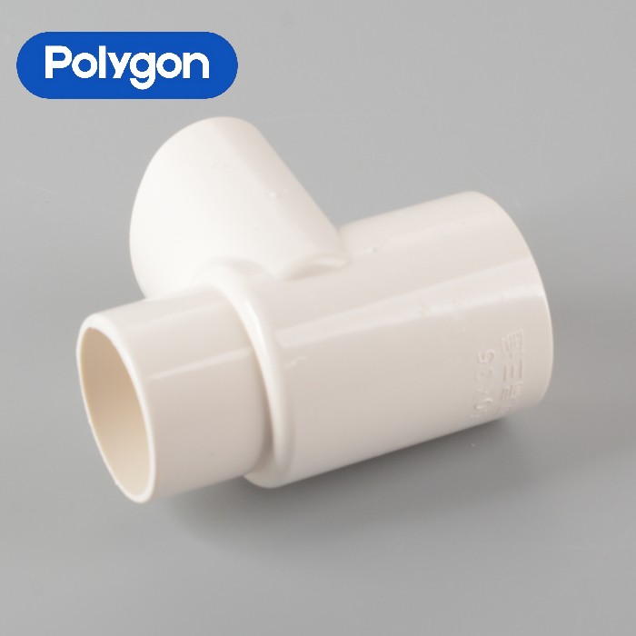 PVC Flat Pipe Series-Flat Anti-Backflow Tee