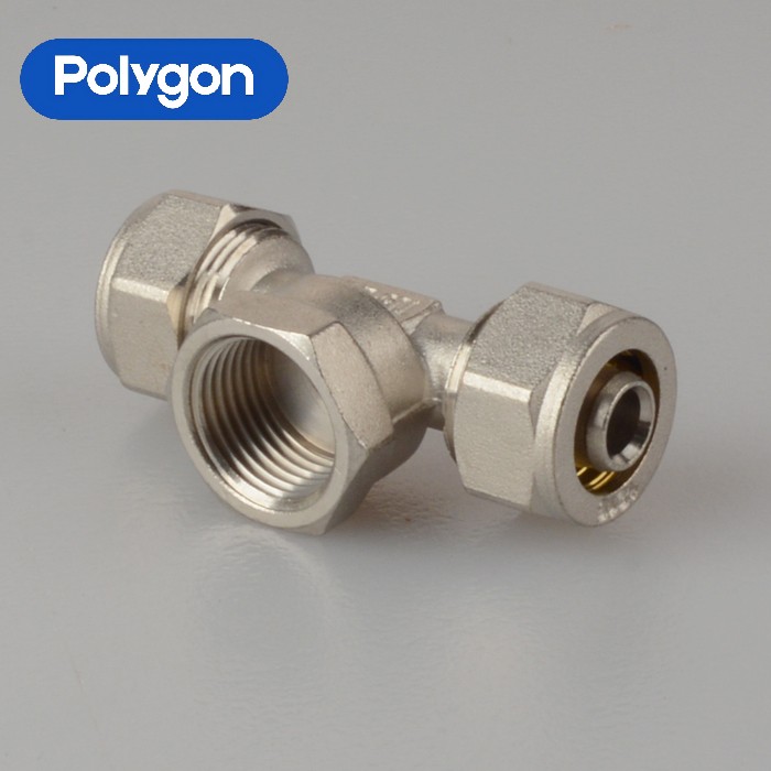 Brass Female Threaded Tee