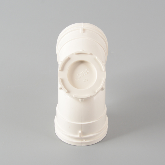 Polygon PVC 90°Elbow with Cleanout