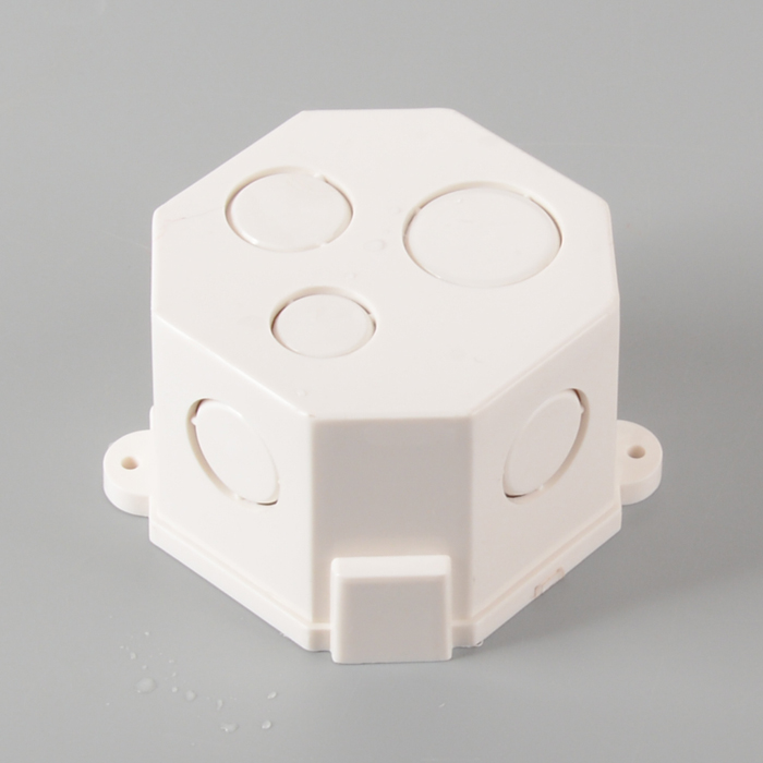 PVC-U Conduit Fittings: Octagonal Box with Tabs