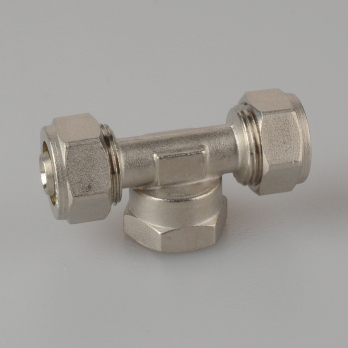 Brass Female Threaded Tee
