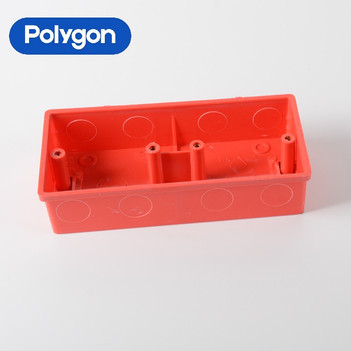 Akan Polygon Double-Gang Box