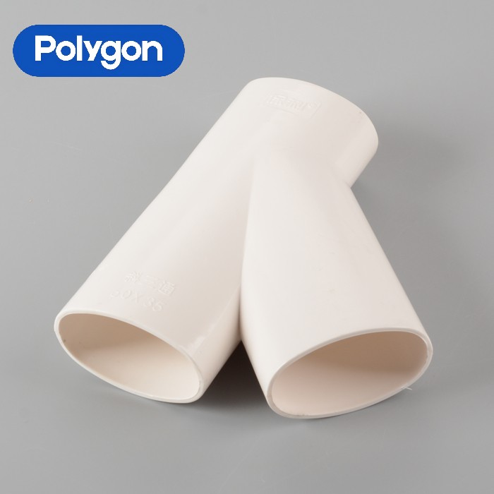 PVC Flat Pipe Series-Flat Equal Y