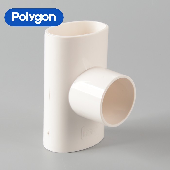 PVC Flat Pipe Series-Flat Reducing Tee