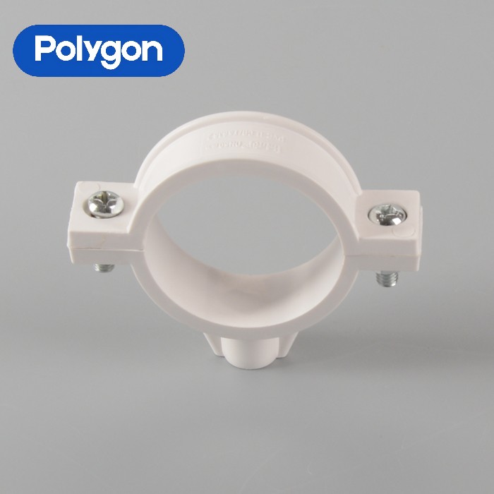Polygon PVC Clamp-Without Nail