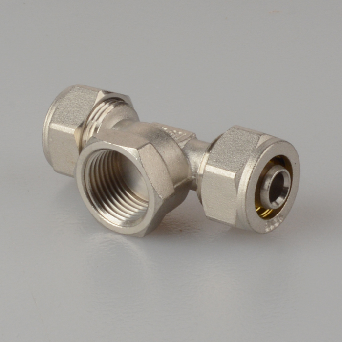 Brass Female Threaded Tee