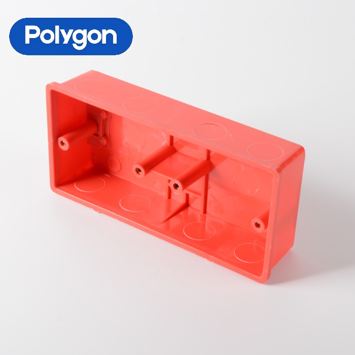Akan Polygon Double-Gang Box