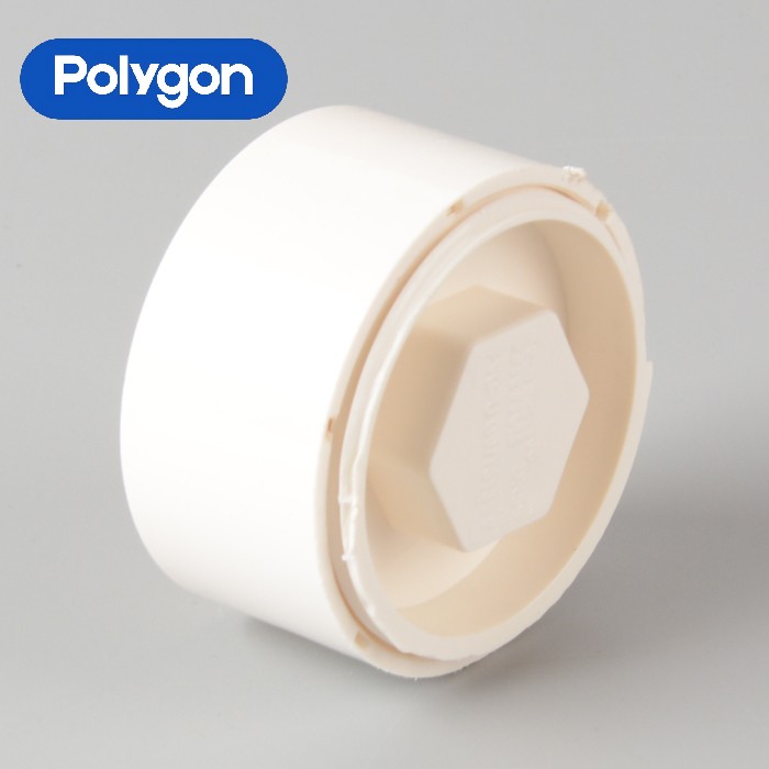 Polygon PVC Floor Cleanout