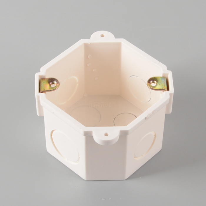 PVC-U Conduit Fittings: Octagonal Box with Tabs