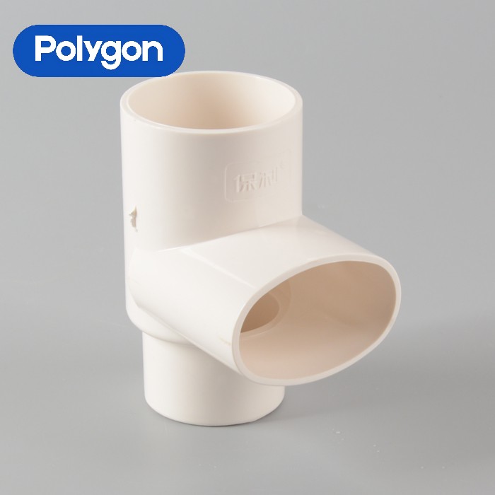 PVC Flat Pipe Series-Flat Vertical Tee