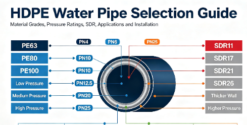 How to Choose HDPE Pipe for Water Supply Projects