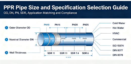 How to Choose the Right PPR Pipe Size for a Plumbing System