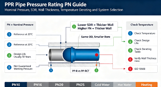 PPR Pipe Pressure Ratings Explained: What Do PN Ratings Mean?
