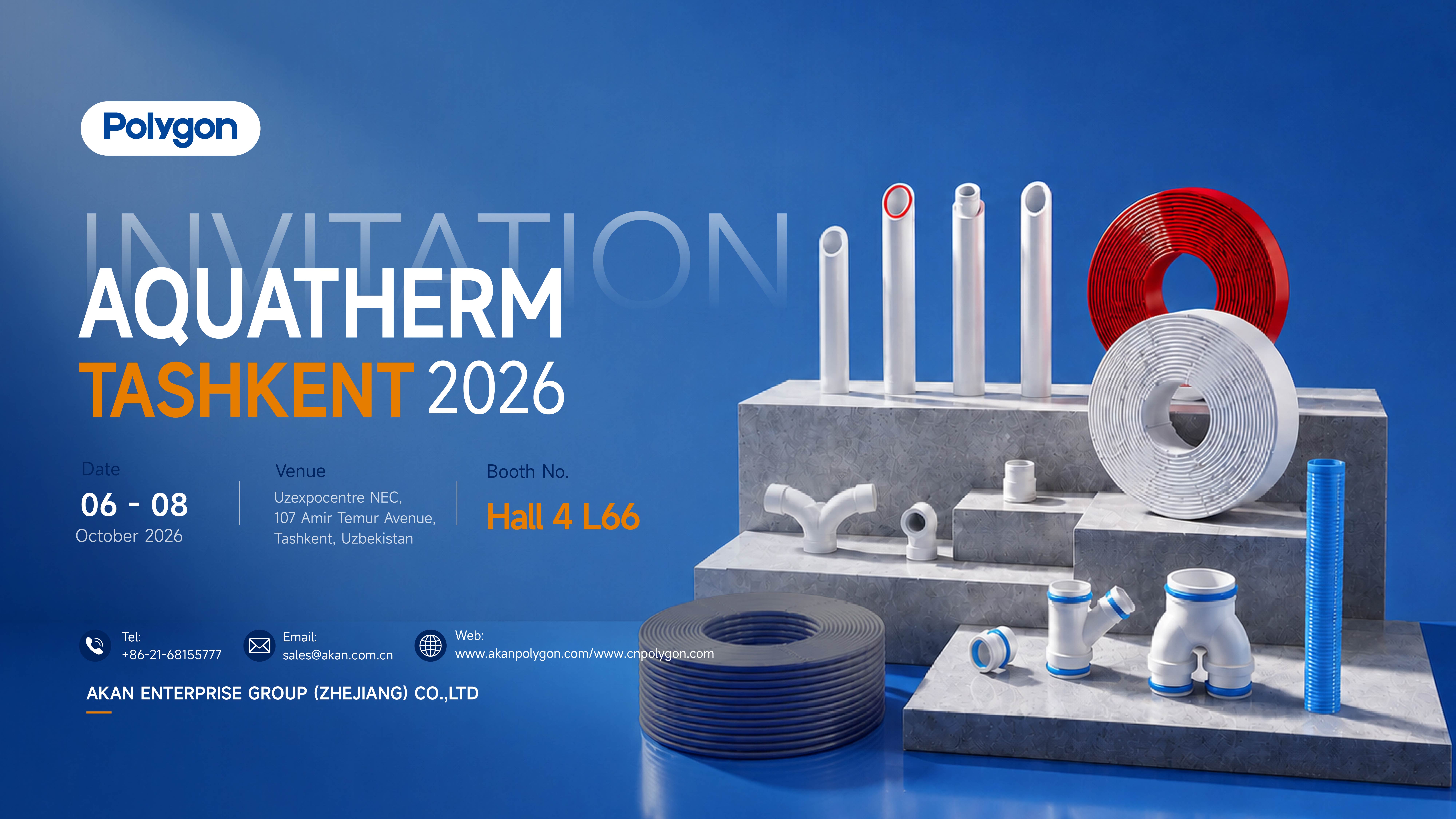 Polygon to Exhibit at AQUATHERM TASHKENT 2026 